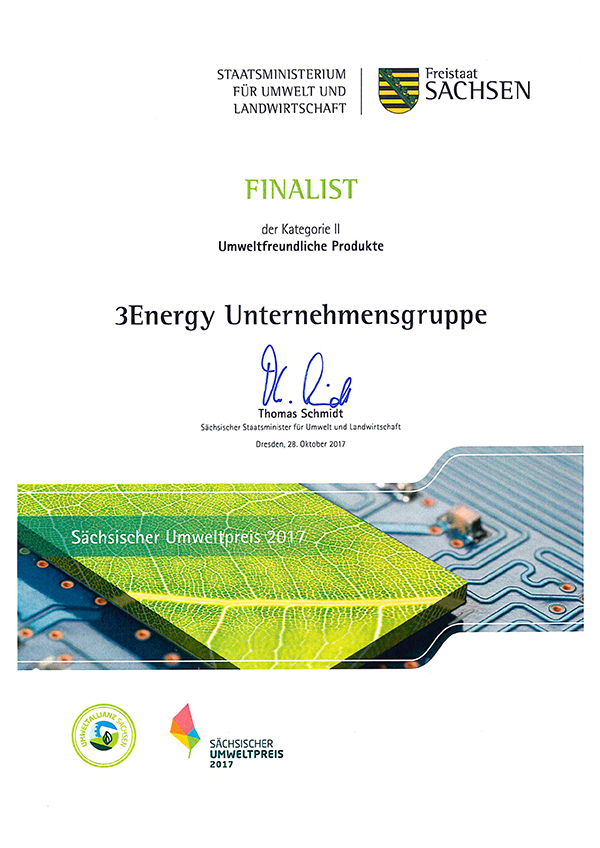 Saxonia environmental award